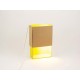 Лампа желтая спичечная коробка 