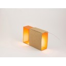 Лампа оранжевая спичечная коробка